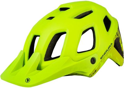 Endura SingleTrack Helmet II - Hi Viz Yellow - M/L, Hi Viz Yellow